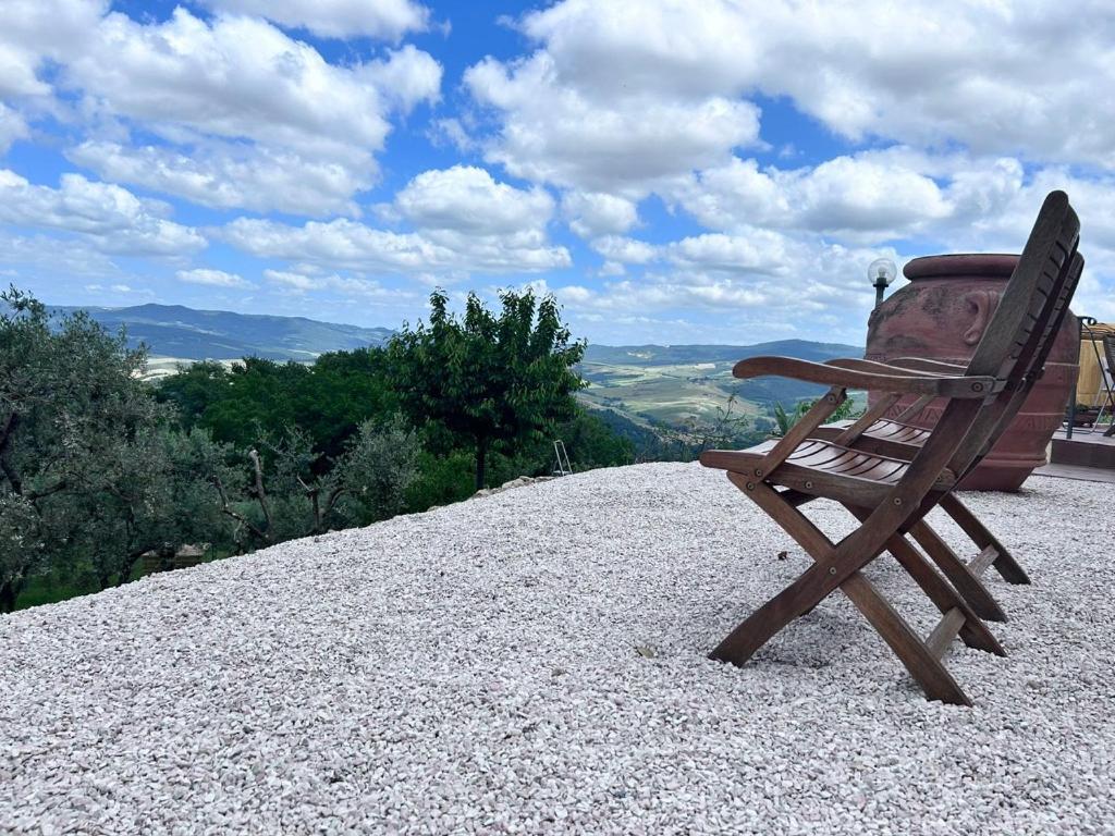 Villa Casa Di Coraggio à Volterra Extérieur photo