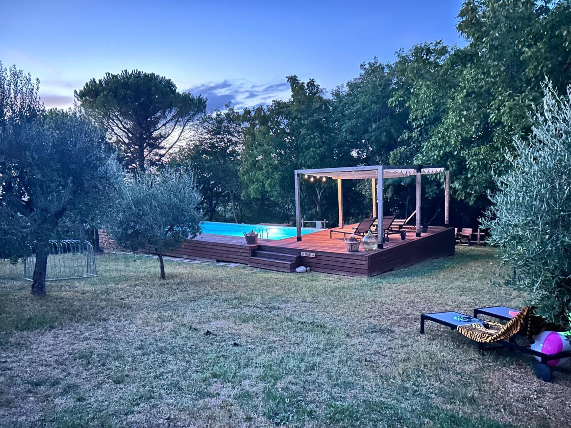 Villa Casa Di Coraggio à Volterra Extérieur photo