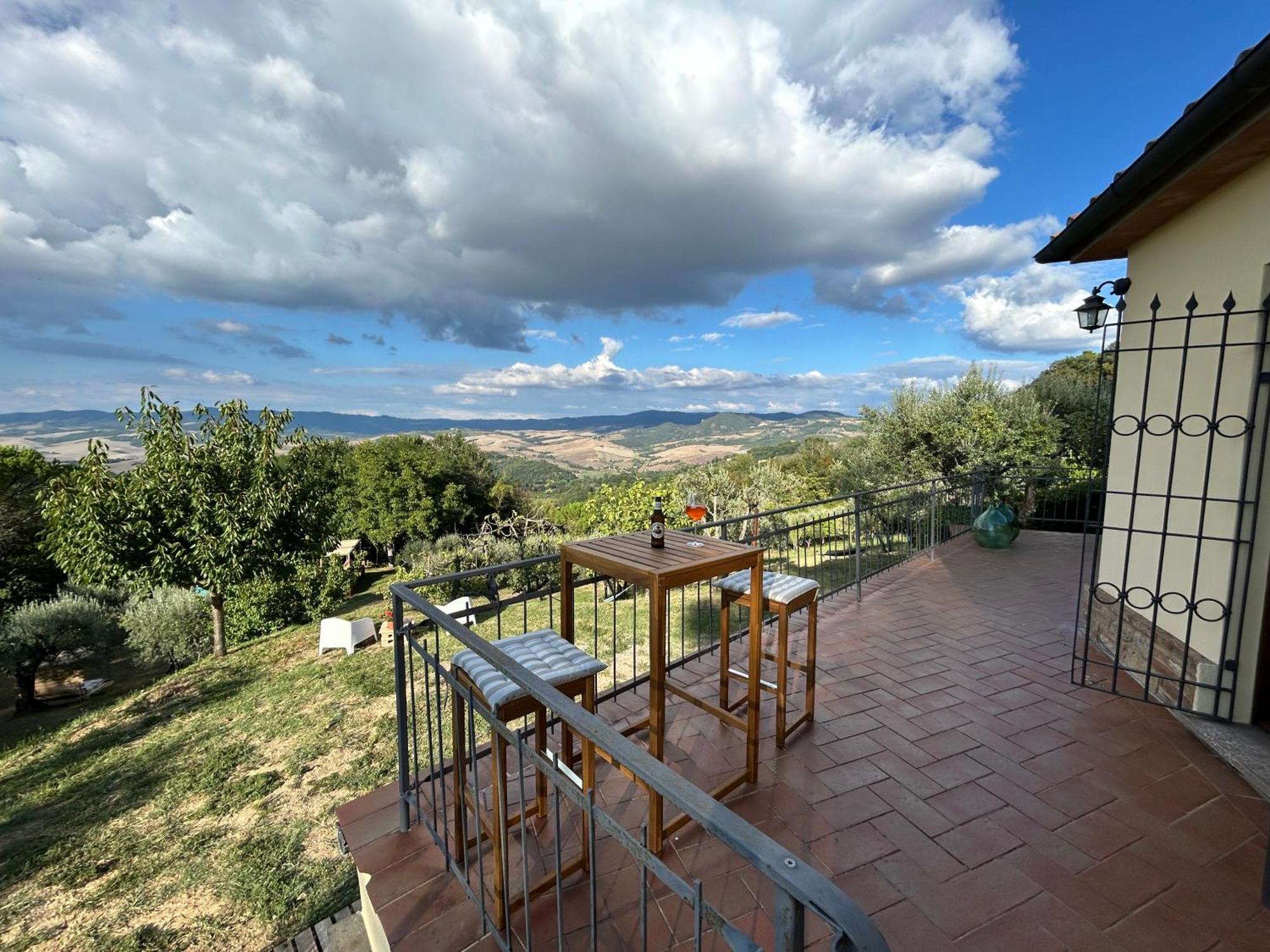 Villa Casa Di Coraggio à Volterra Extérieur photo